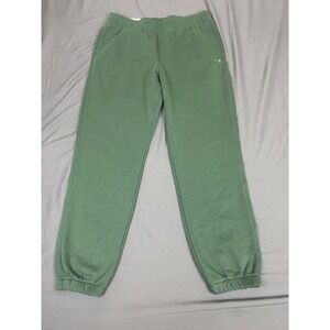 Champion Mens Fleece Sweatpants Green Joggers Size Large NWT Cotton Blend